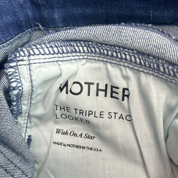 MOTHER •27• The Triple Stack Looker in Wish On A Star Jeans - Picture 8 of 13